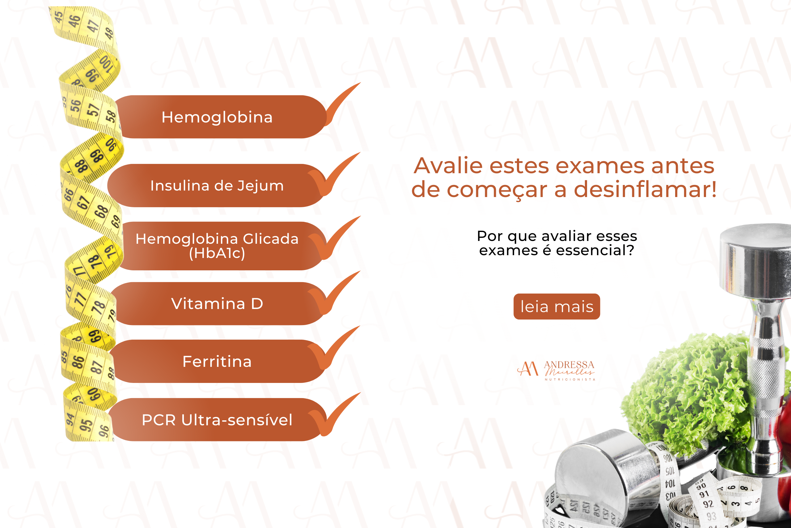 Avalie estes exames antes de começar a desinflamar!